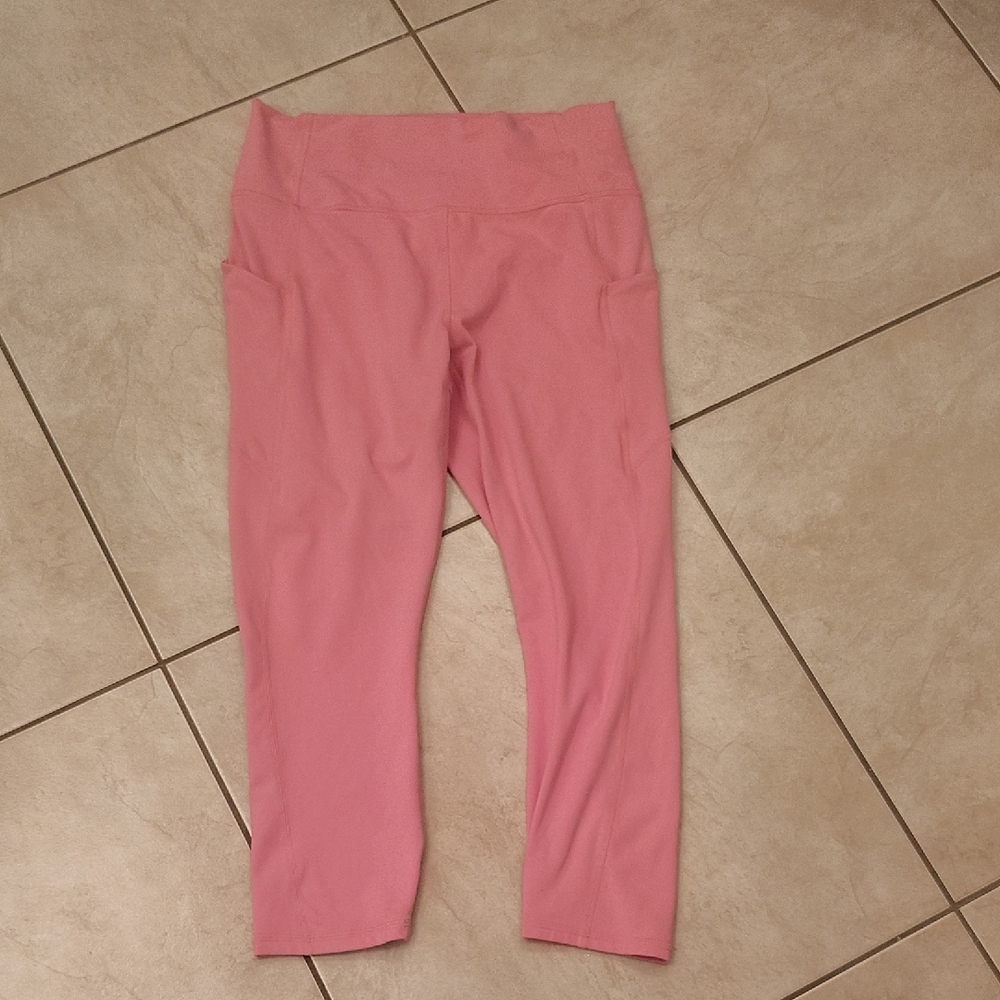 Size large Fabletics Pure Luxe  Pink Women's Leggings